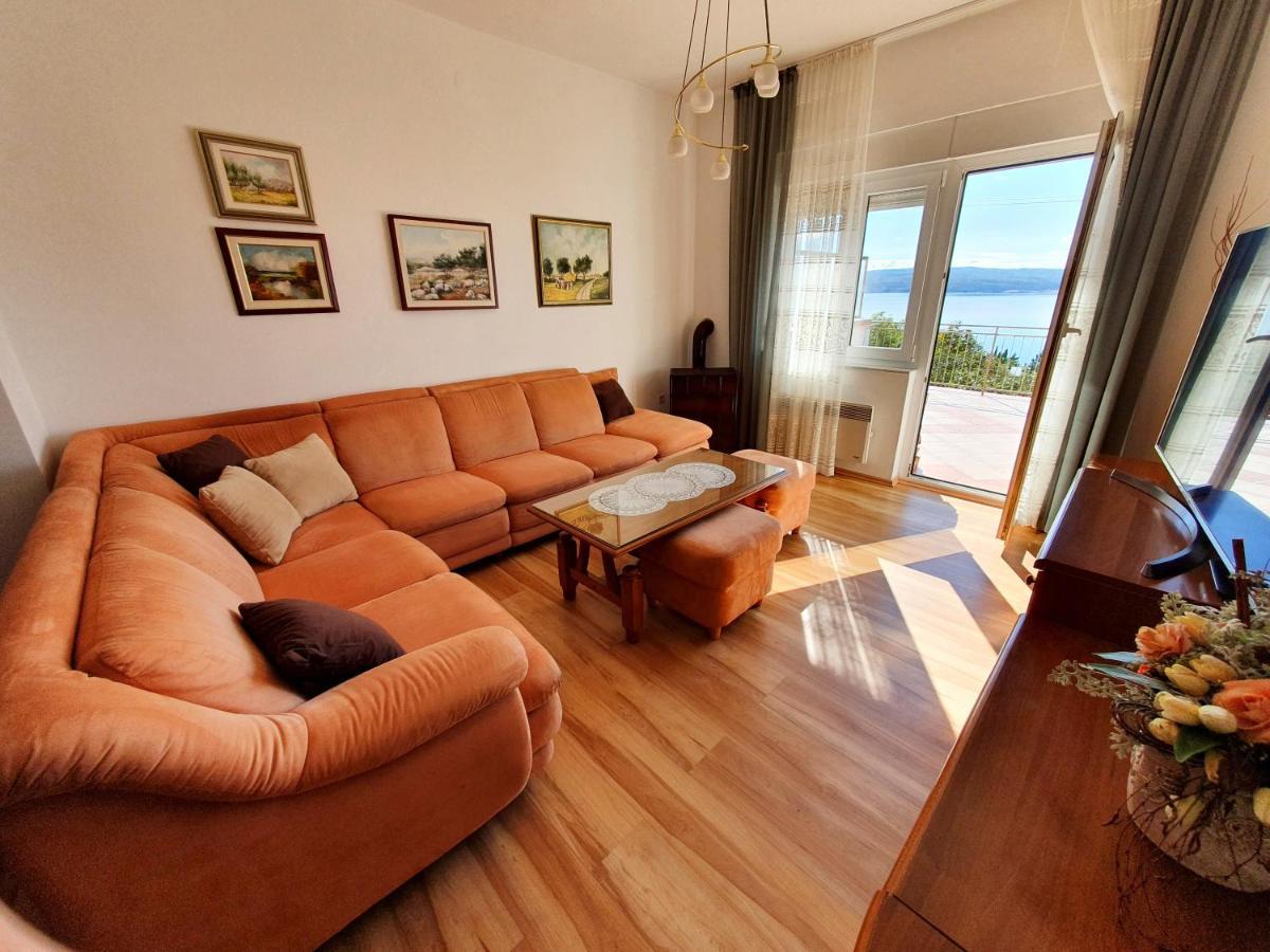 Relaxing Seaview Apartment Barac On Separated Floor Crikvenica Eksteriør billede