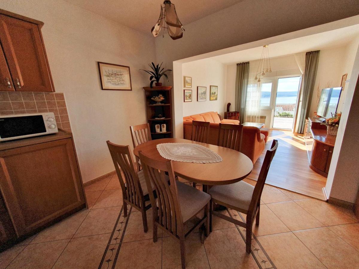 Relaxing Seaview Apartment Barac On Separated Floor Crikvenica Eksteriør billede