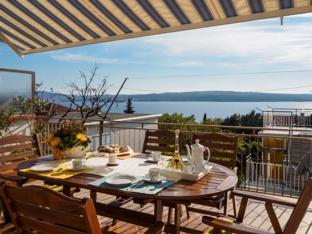 Relaxing Seaview Apartment Barac On Separated Floor Crikvenica Eksteriør billede